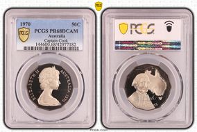 1970 50C Captain Cook PR68DCAM