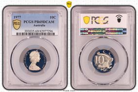 1977 10C PR69DCAM