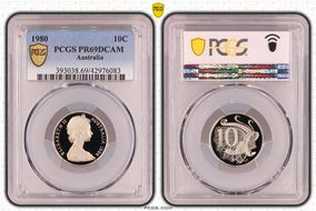 1980 10C PR69DCAM