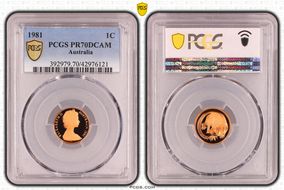 1981 1C PR70DCAM