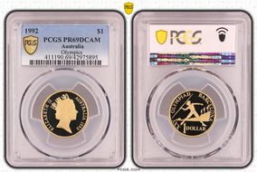 1992 $1 Olympics PR69DCAM
