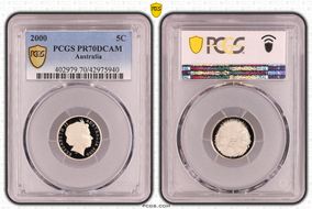 2000 5C PR70DCAM