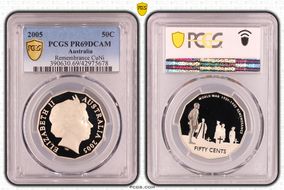 2005 50C Remembrance PR69DCAM