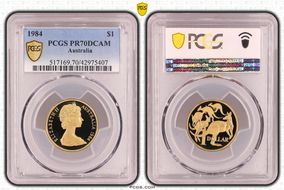 1984 $1 PR70DCAM