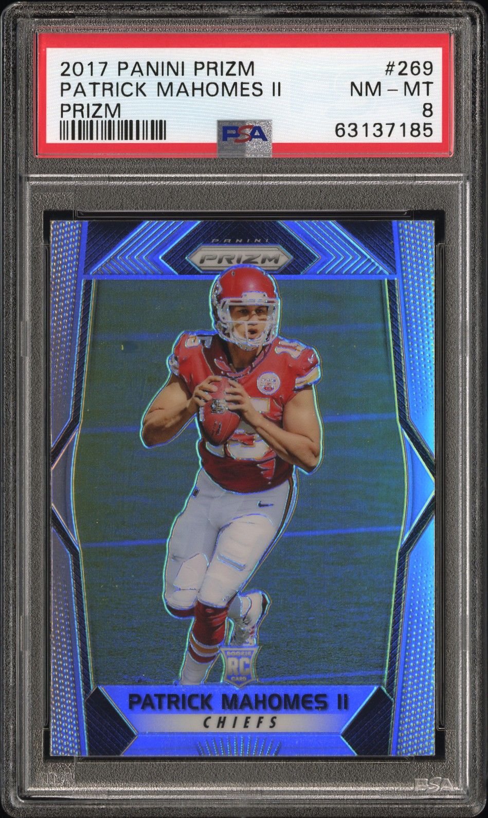 2017 Panini PANINI PRIZM Silver #269 Patrick Mahomes Ii front