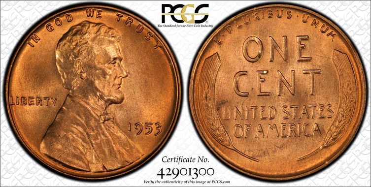 Cert 42901300 - Coin Image