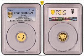 2003 5 Lat Maiden KM-59 PR69DCAM