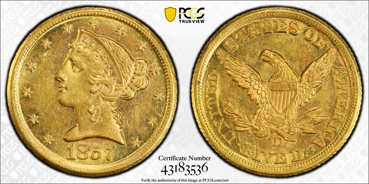 Cert 43183536 - Coin Image