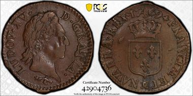 1769-)( 1/2 Sol AU53BN