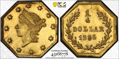 1856 G25C BG-111 MS63