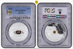 2010 Lats Amber Eye PR70