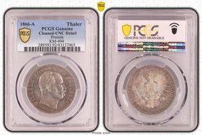 1866-A Thaler KM-494 N1