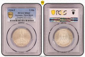 1934-F 5 Mk Potsdam N/D J-357 MS62