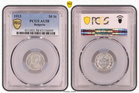 1913 50 St KM-30  Ag AU58