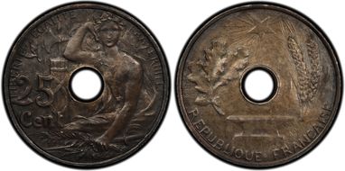 (1913) P25C GEM-70.2 Essai Silvered AE SP64