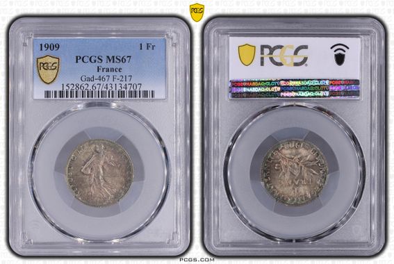 Cert 43134707 - Coin Image