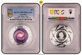 2021 $5 The Milky Way PR70DCAM