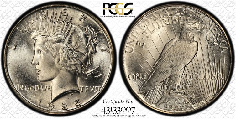 Cert 43133007 - Coin Image