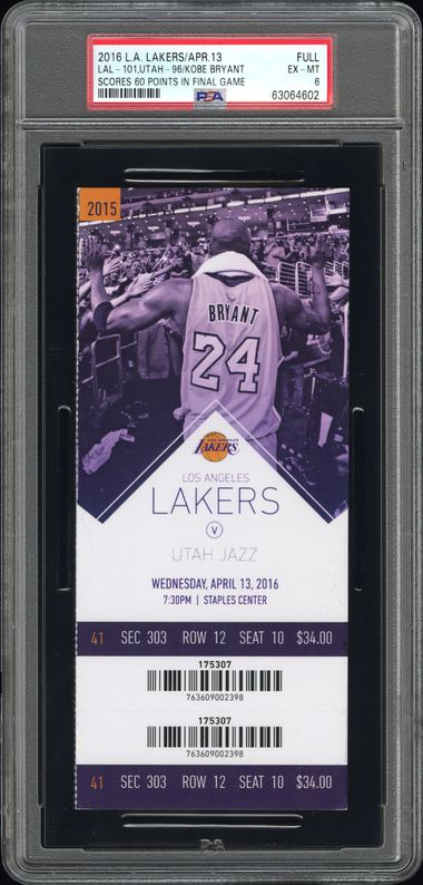 PSA 6 cert 63064602