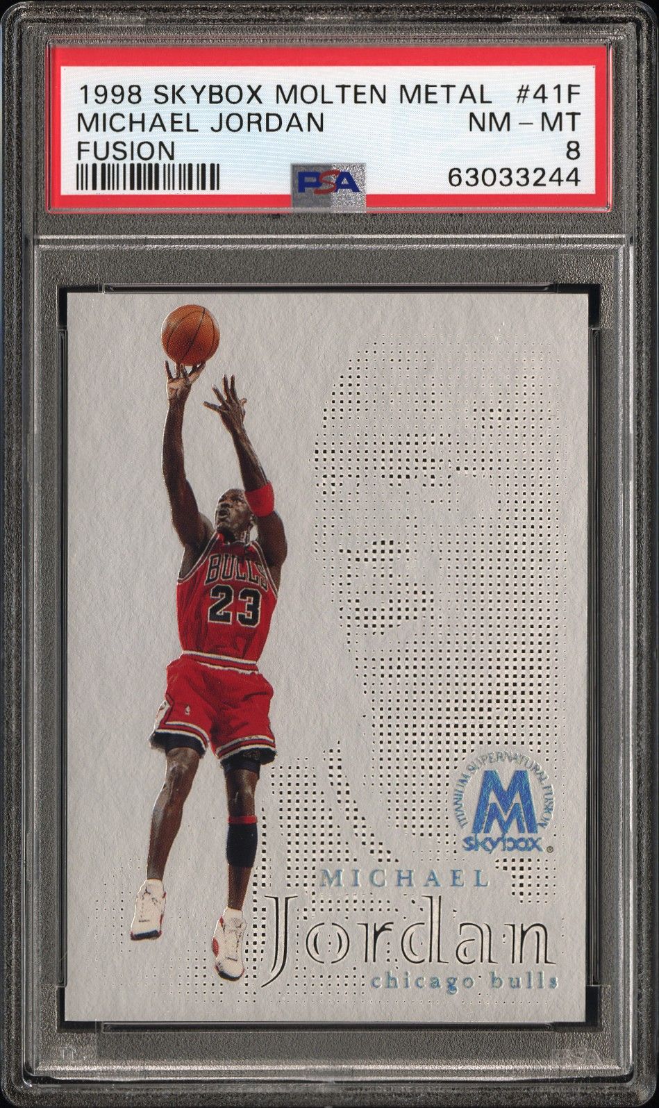 1998 SkyBox SKYBOX MOLTEN METAL FUSION #41F Michael Jordan front