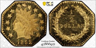 1852 G50C BG-962 MS66PL