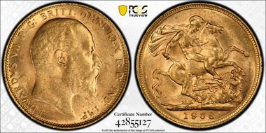 1908-M Sov S-3971 MS63