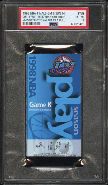 PSA 6 cert 63025426