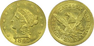 1847-C $2.50 MS64