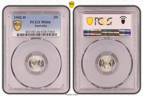 1942-D 3D MS66