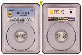 1942-D 3D MS64