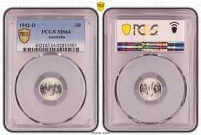 1942-D 3D MS64