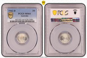 1942-D 3D MS64