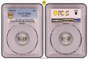 1942-D 3D MS65