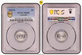 1942-D 3D MS65