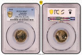 2018 $2 4th Portrait MS67