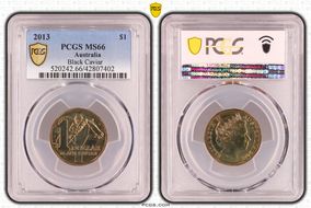 2013 $1 Black Caviar MS66