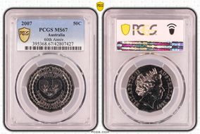 2007 50C 60th Anniv. MS67