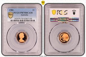 1981 1C PR70DCAM