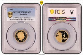 2006 $2 PR70DCAM
