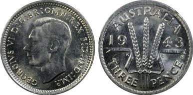 1943-S 3D MS65