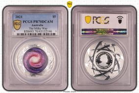 2021 $5 The Milky Way PR70DCAM