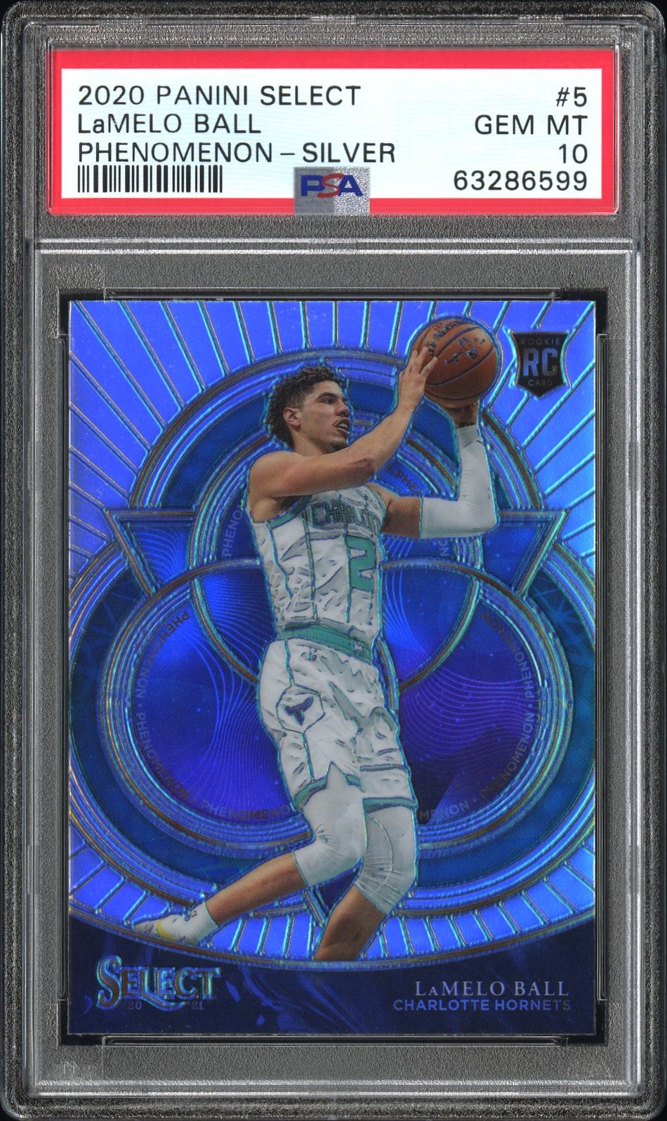 2020 Panini Select SILVER #5 LaMELO BALL front