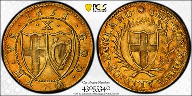 1651/0 Dbl Cr S-3210 Commonwealth AU58