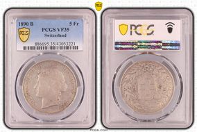 1890 B 5 Fr VF35