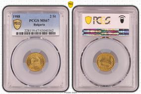 1988 2 St KM-85 MS67