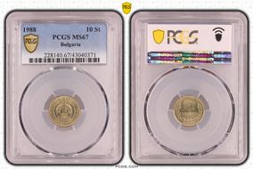 1988 10 St KM-87 MS67