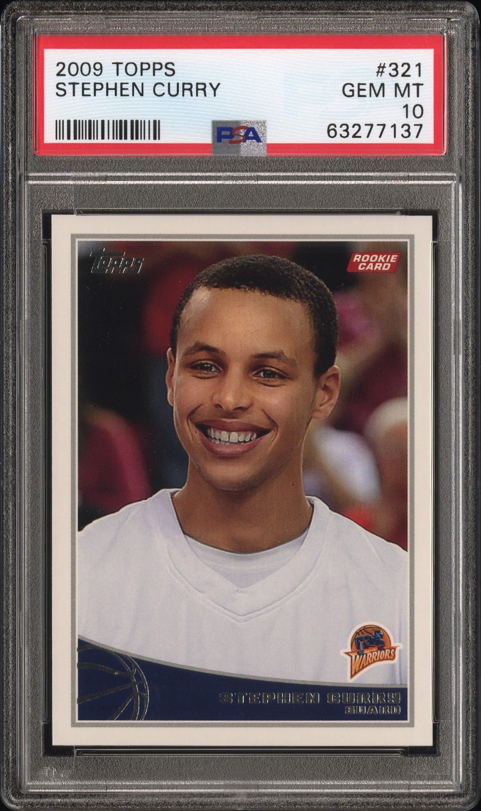 2009 Topps #321 Stephen Curry front