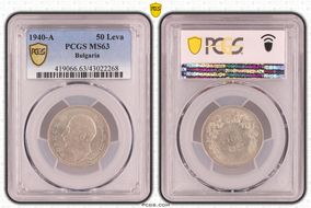 1940-A 50 Leva KM-48 MS63