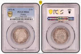 1872-K 2 Fr Gad-530a F-265 MS64