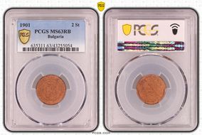 1901 2 St KM-23.1 MS63RB